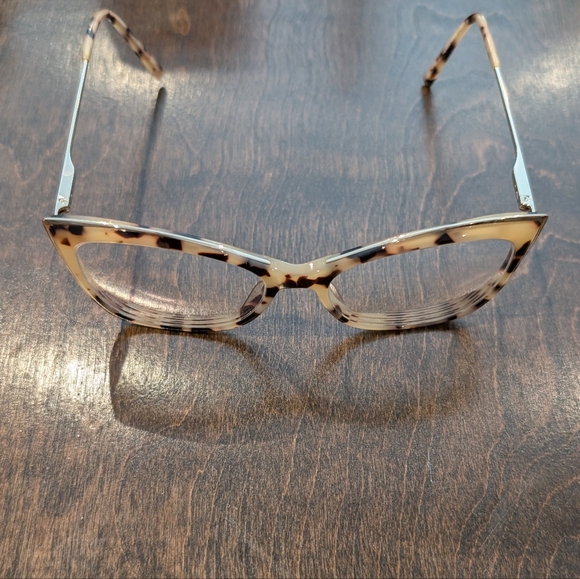 Dorothy EyeBuyDirect Cat-Eye Tortoise Ivory Glasses - Picture 2 of 5